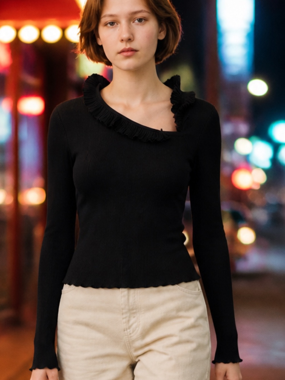 Vintage Gucci Black Knit Sweater